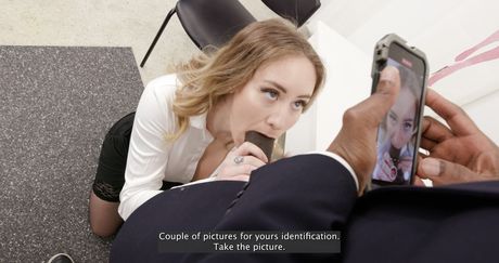 金髪の英国人教師アイビー・マドックスが黒人男にデカいお尻とオマンコを犯される