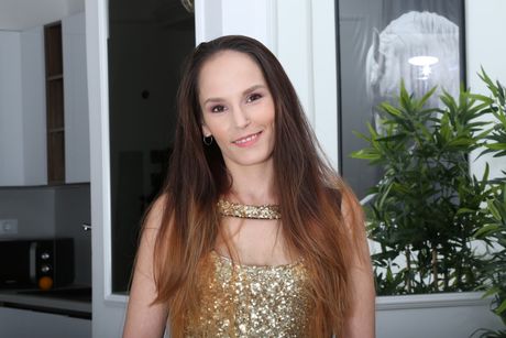 Excellent brunette Ivy Wild gets double fucked by black and white dicks