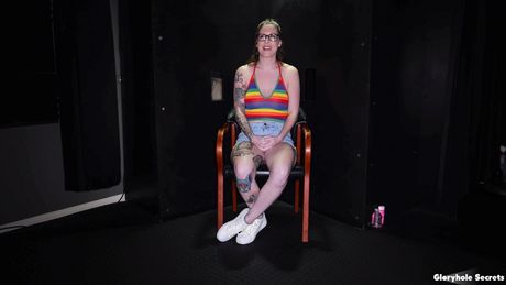 Brunette Nikki Zee demonstrates her tits and poses in a solo striptease