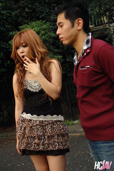 Asian girl Sarina Tsubaki sucks a dick before it goes in her pussy