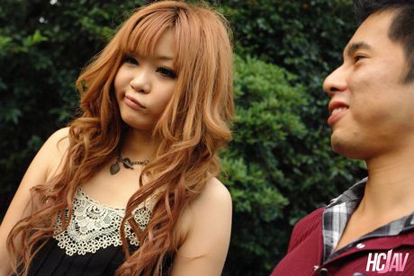 Asian girl Sarina Tsubaki sucks a dick before it goes in her pussy