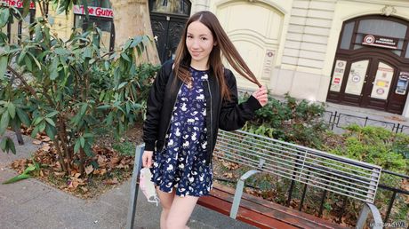 Delicate russian cutie Kate Quinn gets her twat filled by a hung daddy