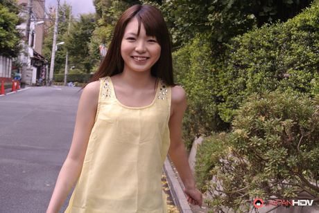 Asian teen Aya Eikura gets a pussy licking and a standing doggystyle fuck