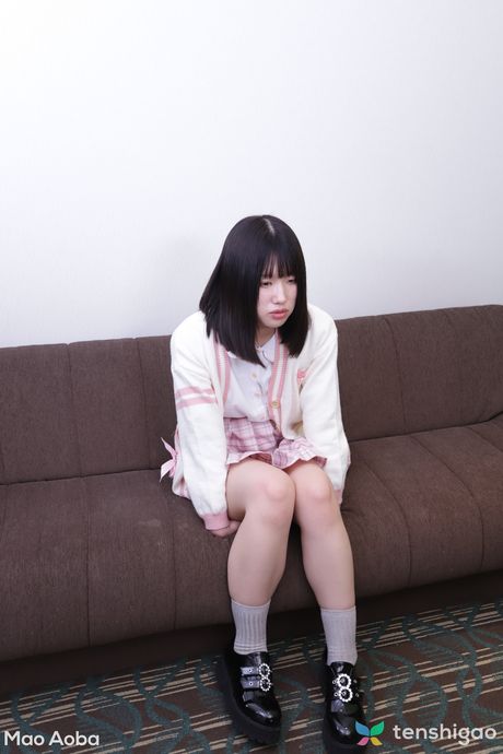 British stunner Mao Aoba gets her pussy licked and drilled by a horny dude