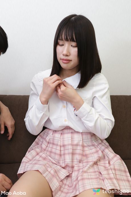 British stunner Mao Aoba gets her pussy licked and drilled by a horny dude