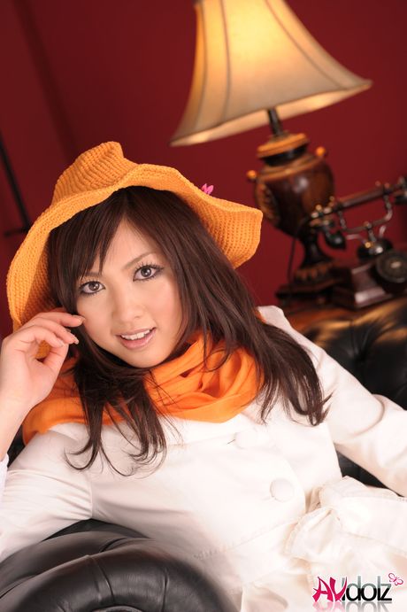 Asian Mom Sayuri Ito presents her amazing tits and poses in a solo