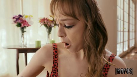 Naughty masseuse Rebecca Vanguard gets her pussy licked and banged