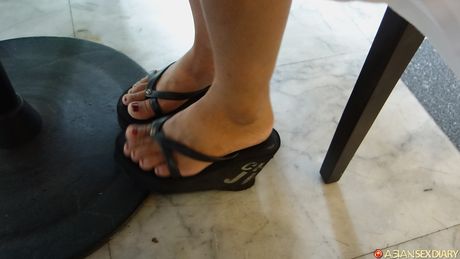 Brilliant beauty Milk B gets her twat stuffed and creampied by her stepbrother