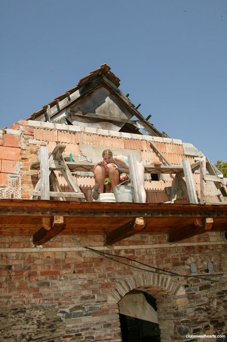 戶外用振動器自慰是一天中的亮點