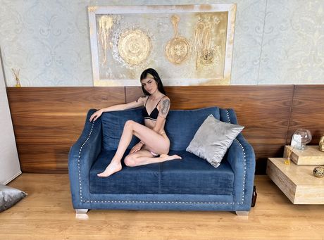 Petite Latina Katia Sweet shows off her petite tits and her perfect butt