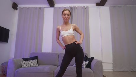 N: Petite Russian MILF Nika Charming gets a double penetration in a gangbang