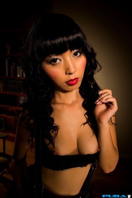 Asian girl Marica Hase gets her pussy and ass fucked by a dominant guy