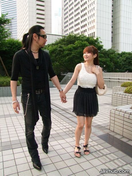 Asian doll Kanon Fubuki gets her pussy licked and dicked by a white dude