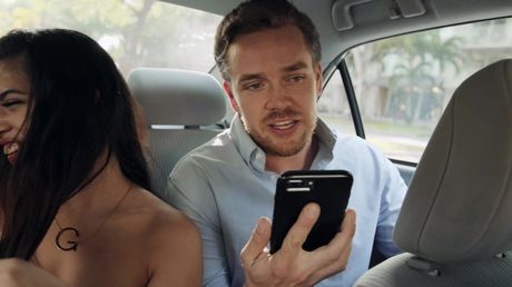 Gina Valentina gets her pussy licked and dicked on a bed