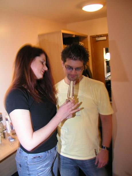 Fantastic british Cougar Angel Eyes gets her pussy licked and dicked by her stepson