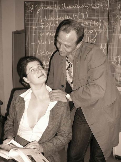 Fantastic british Milf Angel Eyes gets her pussy licked and fucked by a horny student