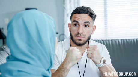 Beautiful Latina Violet Gems gets her pussy eaten out and fucked by a cute guy