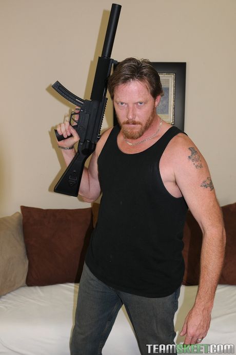 Light-Haired american beauty Elizabeth Bentley has sex with a zombie during a zombie walk