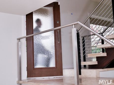 Lovely american pornstar Riley Reyes gets her pussy filled with a big dick