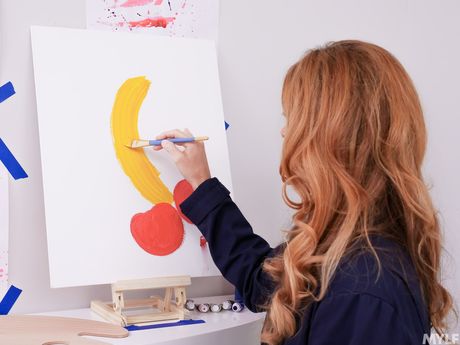 Ødelæggende amerikansk cougar India Summer får sin fisse slikket og kneppet af en ung mand